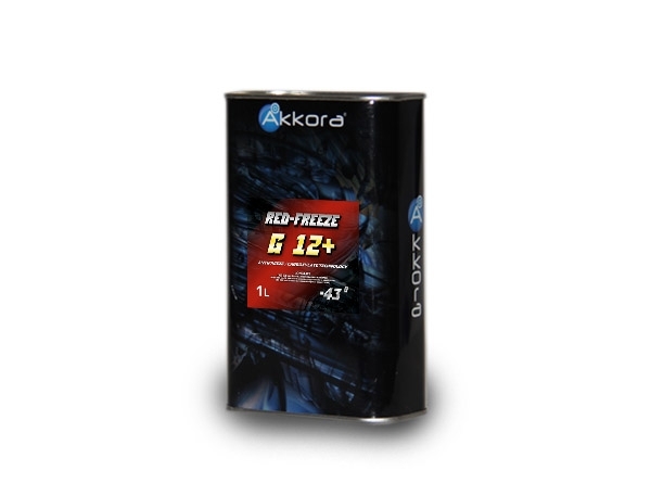 Akkora RED Freeze G12+ 1л Akkora RED Freeze G12+ 1л