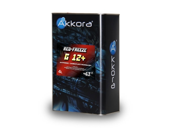 Akkora RED Freeze G12+ 4л Akkora RED Freeze G12+ 4л