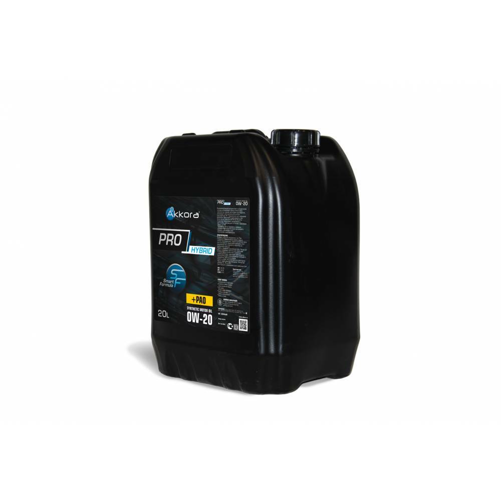 Akkora PRO 0w-20 HYBRID 20л Akkora PRO 0w-20 HYBRID 20л